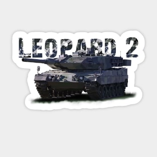 Panzer Leopard 2 Sticker